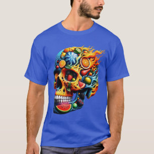 Fruit Inferno schedel T-shirt