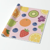 Fruit inpakpapier (Uitgerold)