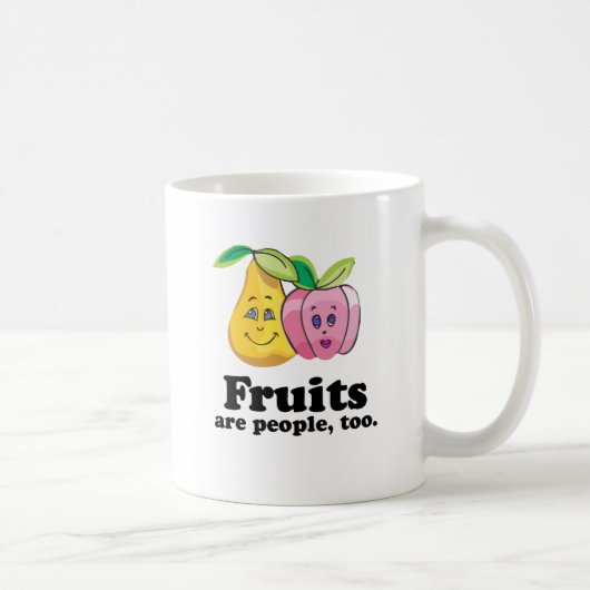 Fruit is ook mensen koffiemok (Rechts)