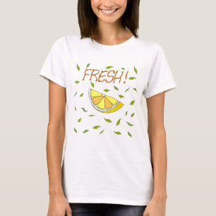 Fruit is zomer Minimalistische Cute T-Shirt