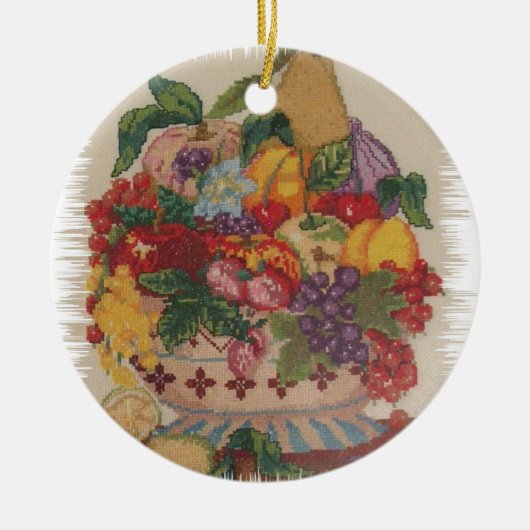 FRUIT JAR KERAMISCH ORNAMENT (Voorkant)