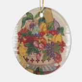 FRUIT JAR KERAMISCH ORNAMENT (Links)