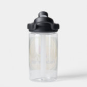 Fruit juice bottle waterfles (Achterkant)