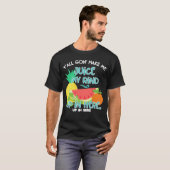 Fruit Juicing Quote Celery Juice Healthy Living De T-shirt (Voorkant volledig)
