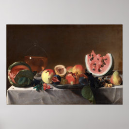 Fruit & karafe - Pensionante del Saraceni Fine Art Poster