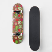 Fruit Keuken Patroon Persoonlijk Skateboard (Voorkant)