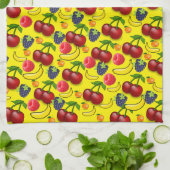 Fruit keukenhanddoek (Gevouwen)