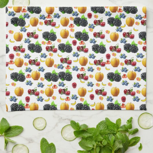 Fruit Kitchen Hand Towel Theedoek (Gevouwen)