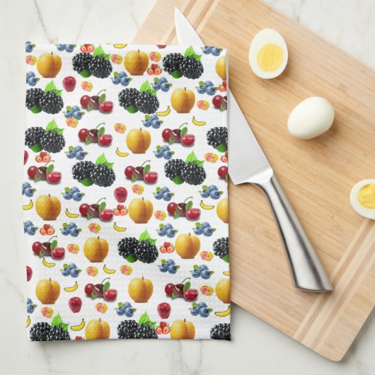Fruit Kitchen Hand Towel Theedoek (Quarter Fold)