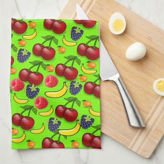 Fruit Kitchen Hand Towel Theedoek (Quarter Fold)