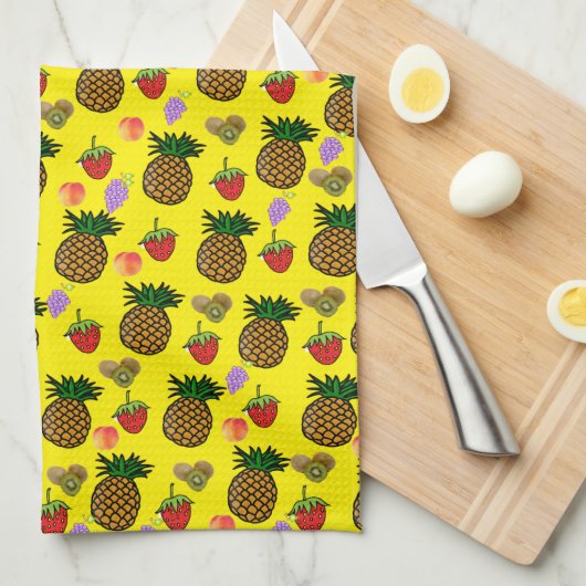 Fruit Kitchen Hand Towel Theedoek (Quarter Fold)