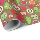 Fruit Kitchen Pattern Cadeaupapier (Rol Hoek)