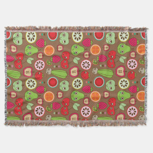 Fruit Kitchen Pattern Deken