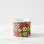 Fruit Kitchen Pattern Espresso Kop (Voorkant)