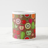 Fruit Kitchen Pattern Grote Koffiekop (Voorkant)