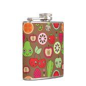 Fruit Kitchen Pattern Heupfles (Rechts)
