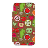 Fruit Kitchen Pattern Incipio iPhone Portemonnee Hoesje (Voorkant Agenda)