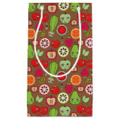 Fruit Kitchen Pattern Klein Cadeauzakje (Voorkant)