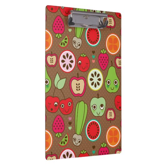 Fruit Kitchen Pattern Klembord (Rechts)