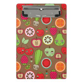 Fruit Kitchen Pattern Mini Klembord (Voorkant)
