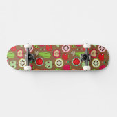 Fruit Kitchen Pattern Persoonlijk Skateboard (Horizontaal)