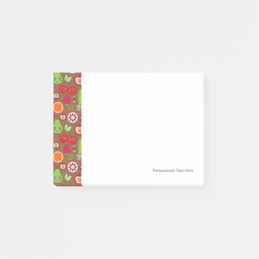 Fruit Kitchen Pattern Post-it® Notes (Voorkant)