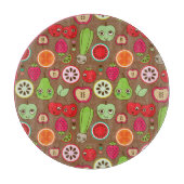 Fruit Kitchen Pattern Snijplank (Voorkant)