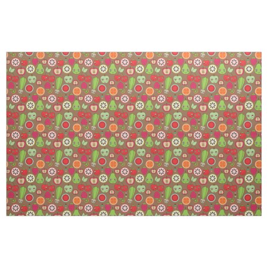 Fruit Kitchen Pattern Stof (Fat Quarter)