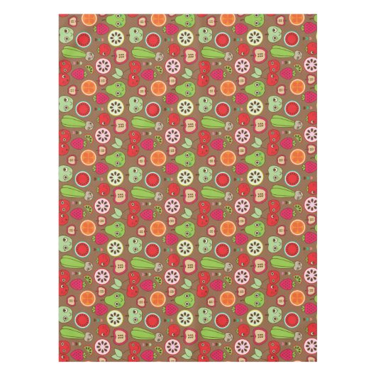 Fruit Kitchen Pattern Tafelkleed (Voorkant)