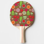 Fruit Kitchen Pattern Tafeltennisbatje (Voorkant)