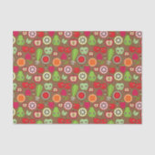 Fruit Kitchen Pattern Tissuepapier (Voorkant)