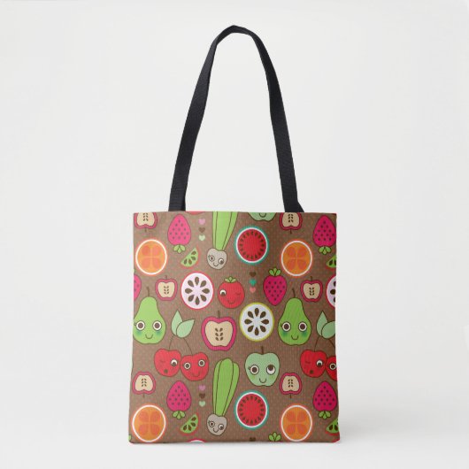 Fruit Kitchen Pattern Tote Bag (Voorkant)
