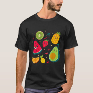 Fruit Kostuum Zoete Thee Fruit Salade Mannen Vrouw T-shirt