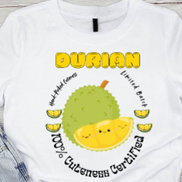 Fruit Label Handgeplukte Durian T-shirt