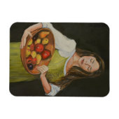 Fruit Lady Art Flexible Magnet Magneet (Horizontaal)