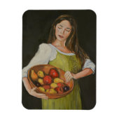 Fruit Lady Art Flexible Magnet Magneet (Verticaal)
