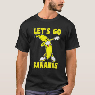 Fruit laten we bananen gaan t-shirt