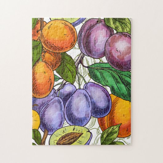 fruit legpuzzel (Verticaal)