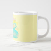 Fruit loop art mistige magische ananas grote koffiekop (Rechts)