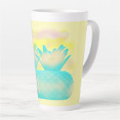 Fruit loop art mistige magische ananas latte mok (Rechterhoek)