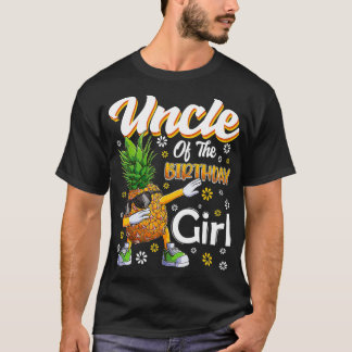 Fruit Lovers oom van de Birthday Girl Pineapple T-shirt