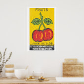 Fruit - Luciferdoosje Print - Esthetische Muurdeco (Keuken)
