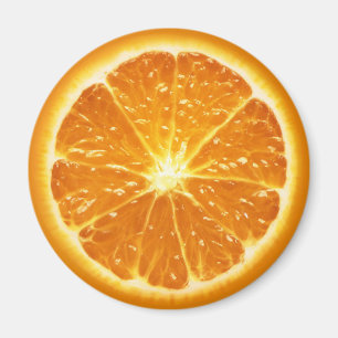 Fruit Magnet-reeks - Oranje- Magneet