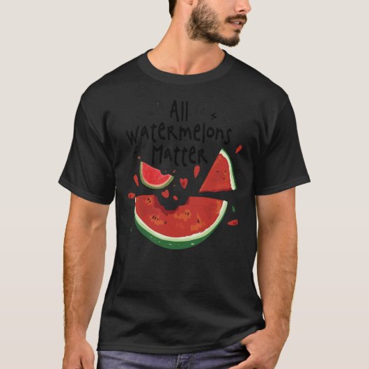 Fruit Melon Smoothie Healthy T-shirt (Voorkant)