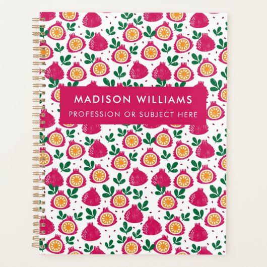 Fruit Modern Bloemen Planner (Voorkant)