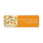 Fruit Modern Flowers Label (Voorkant)