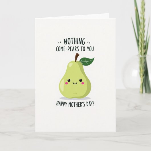 Fruit Moederdag Grappige kaart (Voorkant)