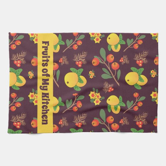 Fruit Motif Kitchen Towelen Theedoek (Horizontaal)