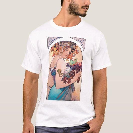 Fruit, Mucha T-shirt (Voorkant)