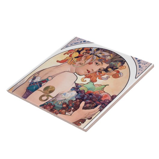 Fruit, Mucha Tegeltje (Zijkant)